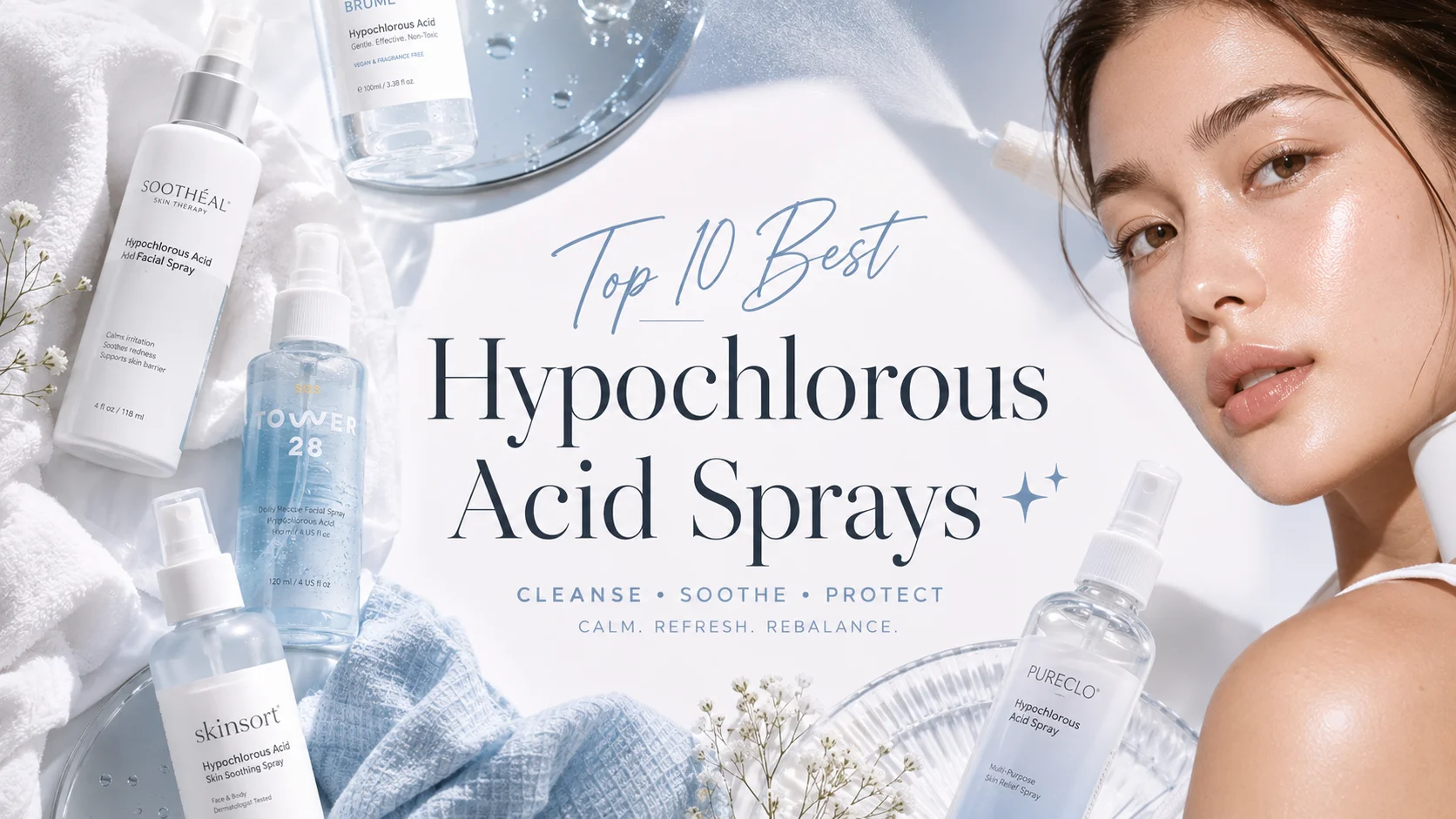 My Skin Was Angry 24/7 😭 Then Hypochlorous Acid Spray Changed Everything ✨