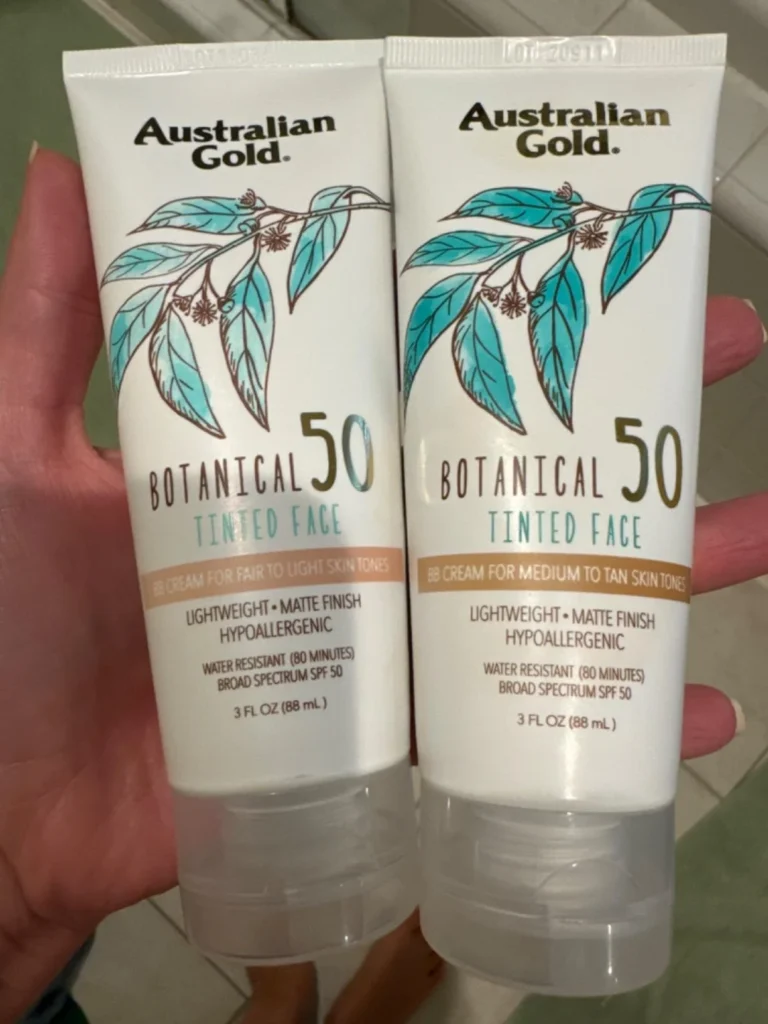 Tinted Sunscreens
