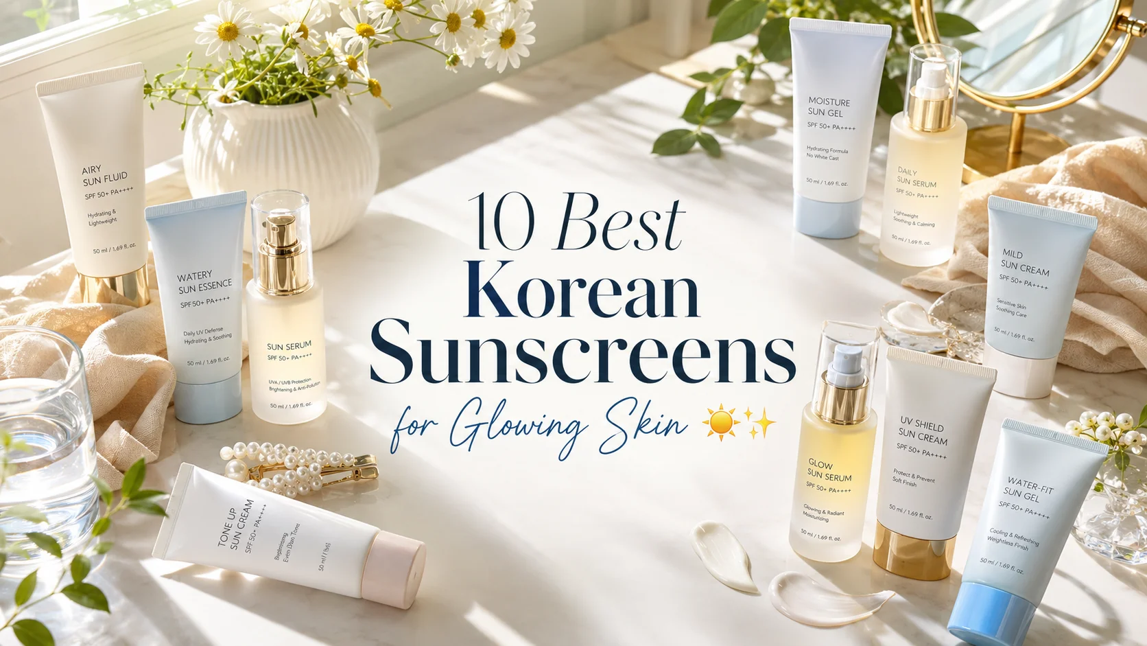 Let’s Be Honest… These 15 Korean Sunscreens Made SPF Feel Like Skincare ☀️✨