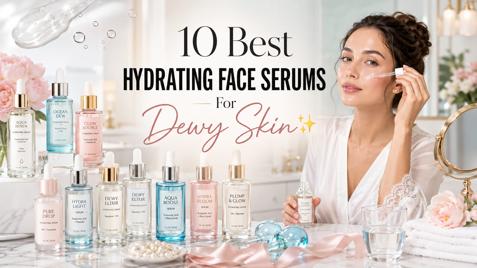 If Your Skin Feels Like It Has No Personality, Try A Hydrating Face Serum First😭✨