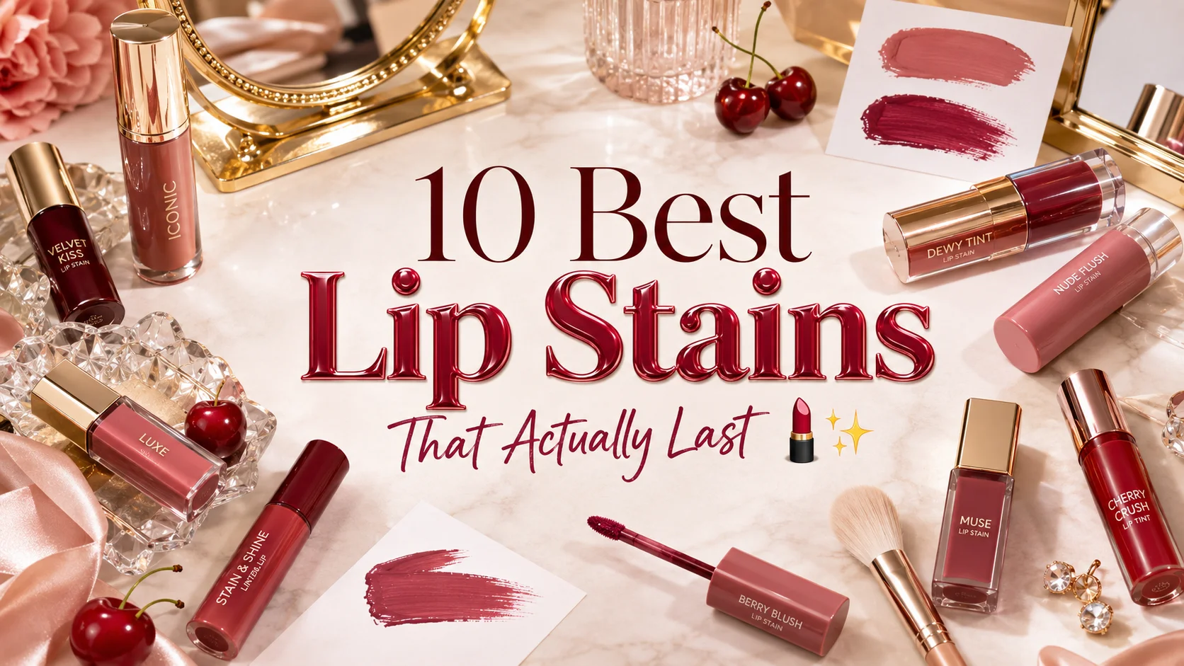 My Lipstick Kept Disappearing… These 10 Lip Stains Finally Stayed Put 😭💄